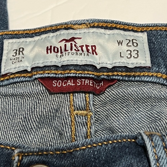 Hollister Social Stretch Womens Jeans Size 3R - Picture 9 of 10